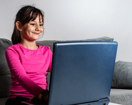 Learn French online happy Children