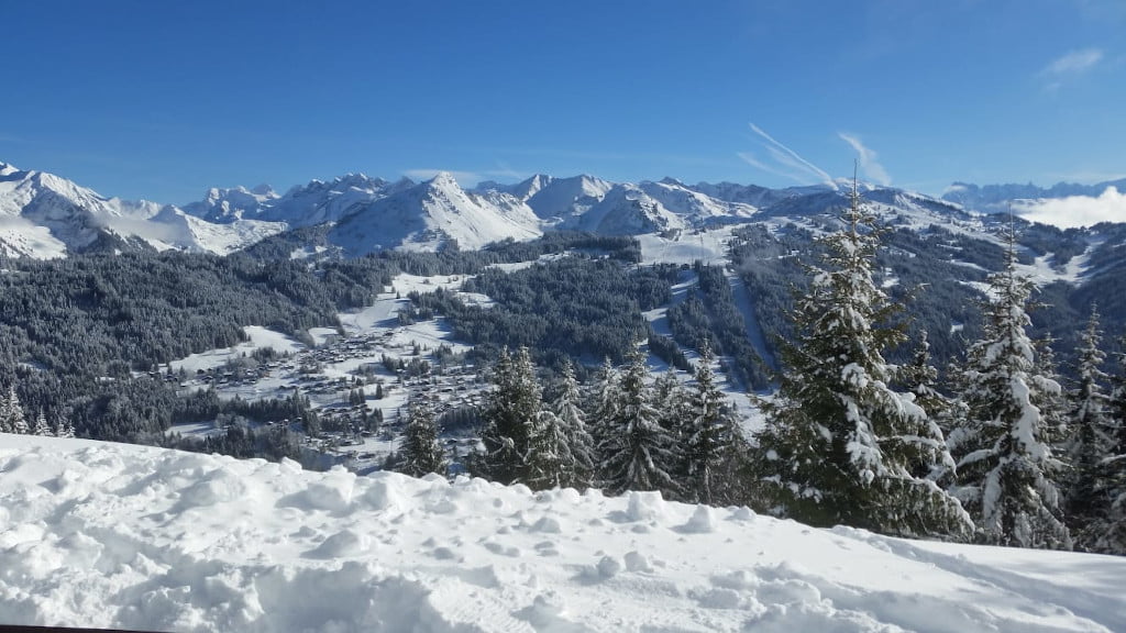 Learning French with ski in the Alps