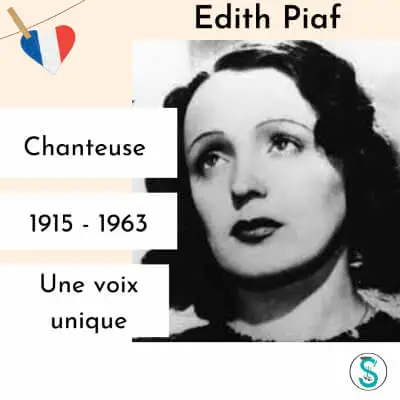 Édith Piaf, chanteuse