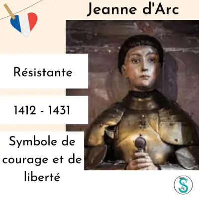 Jeanne d'Arc, résistante