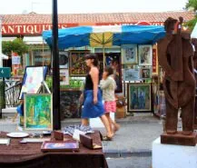 International antique fair of Isle Sur la Sorgue