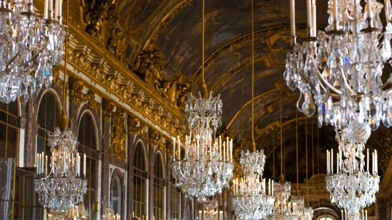 Interior of Versailles, France