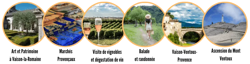 Activities in Vaison